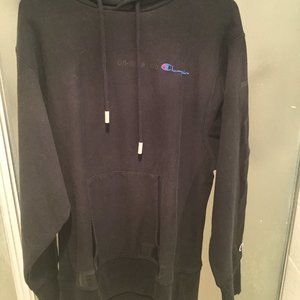 Off-White Champion Hoodie Black